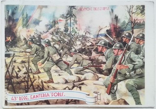 Cartolina reggimento - cartolina, 43