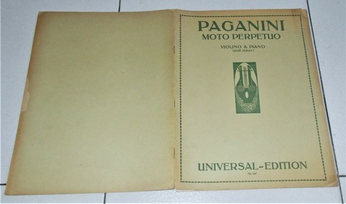 Spartiti paganini moto - spartiti,