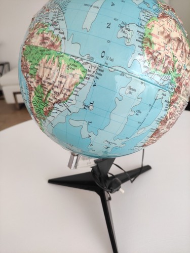Mappamondo lampada anni - anni,