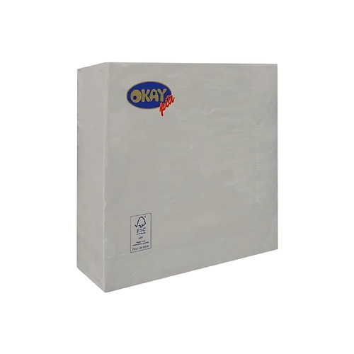 Tovaglioli argento 33x33cm - 33x33cm, 2