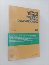 Lucrezio poeta dell - lucrezio, dell'angoscia