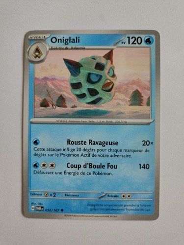 Carte pokémon oniglali - pokémon,
