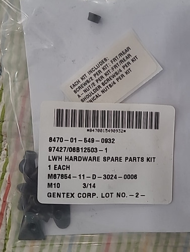 Gentex lwh hardware set screw - hardware,