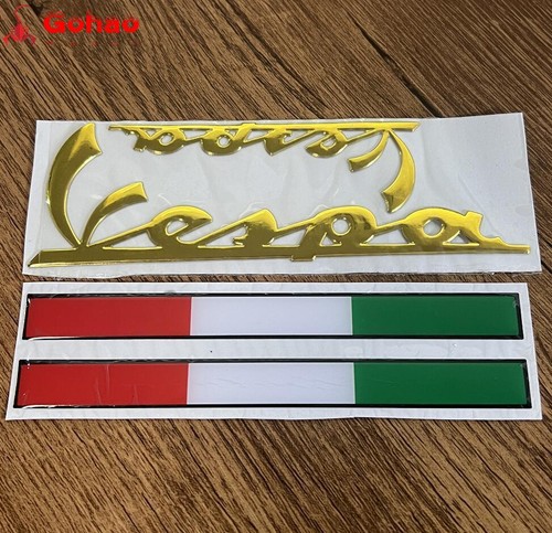 Gold fairing badge italy - gold,