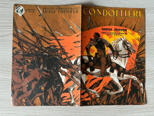 Brochure condottieri 1937 - brochure, condottieri,1937