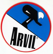 Adesivo ARVIL sticker vintage