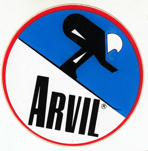 Adesivo arvil sticker vintage - adesivo,