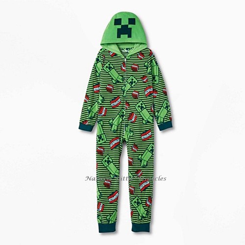 Pigiama minecraft pezzo unico - pigiama,
