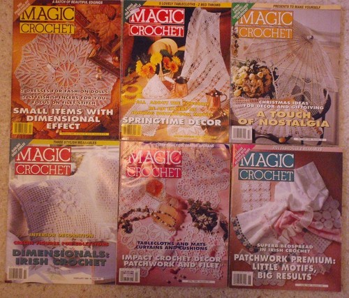 Magic crochet magazines - magic,