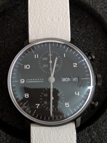 Junghans max bill - junghans, cronoscopio