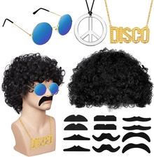 Set costumi hippie 16pezzi - set,
