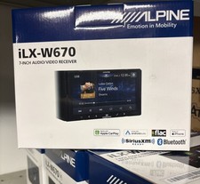 NEW! Alpine iLX-W670 7" 2 DIN