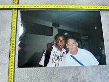 FOTO PICTURE PHOTO PALERMO SIMPLICIO AUTOGRAFATA SIGNED NO SHIRT MATCH WORN