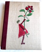 Album Fotografico realizzato a mano con copertina ricamata a punto croce