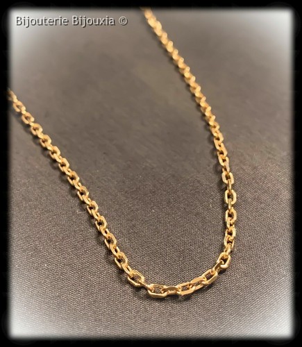 Chaîne maille forçat x - maille, cm