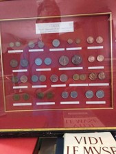 quadro con monete italia