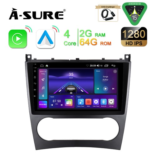 Android 32g autoradio - 15,