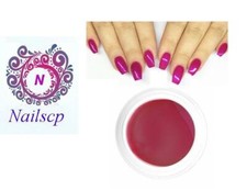 GEL COLOR FUSIA nded  SIN ETIQUETA Alta Calidad -  Nails Art SIN ACIDOS