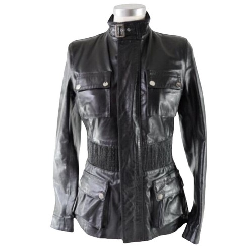 Belstaff leather long - belstaff,