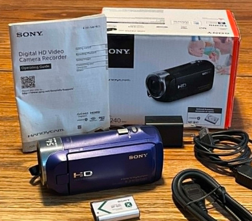 Pacchetto videocamera sony - videocamera,