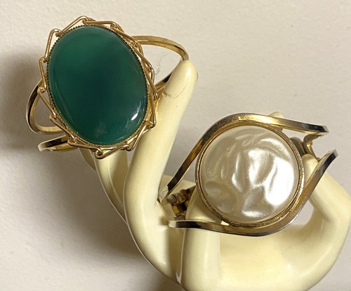 Bracciali vintage tono oro - vintage,