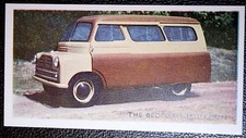 BEDFORD VAN   Utilecon Conversion   Vintage 1950's Colour Photo Card  KE30M