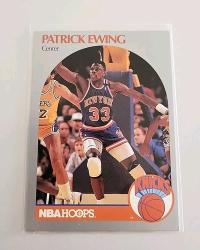Patrick ewing nba card hoops - patrick,
