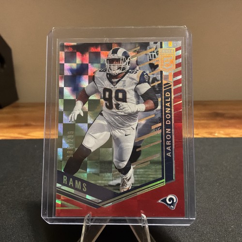 Aaron donald 2018 donruss - aaron,
