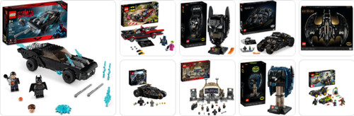 Lego movies assorted - lego, dc