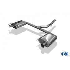 Scarico sportivo duplex Fox in