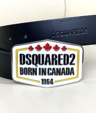 Dsquared2 Cintura in pelle con