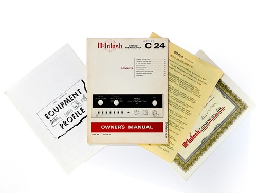 Mcintosh manuale uso e - mcintosh, d'uso