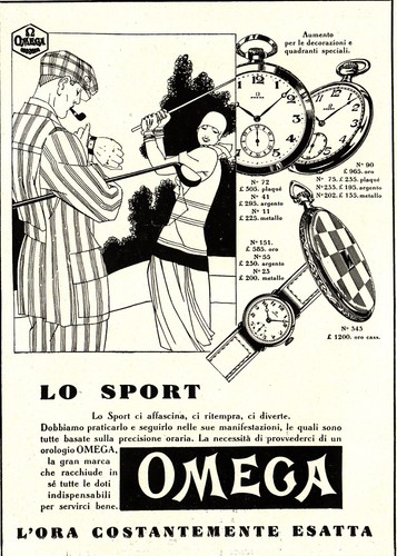Pubblicita 1929 orologio - pubblicita',