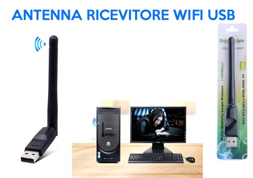 Antenna wifi usb - antenna, ricevitore