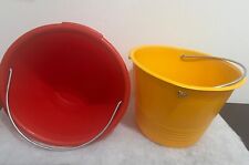 Secchio muratore Rosso/Giallo PE LD 04 diametro 36