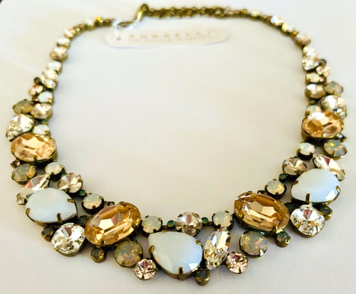 Collana sorrelli opale bianco - collana,