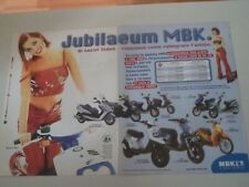 advertising Pubblicità 2000 MBK SKYLINER 125/BOOSTER 100/50 NG/STUNT/FLIPPER