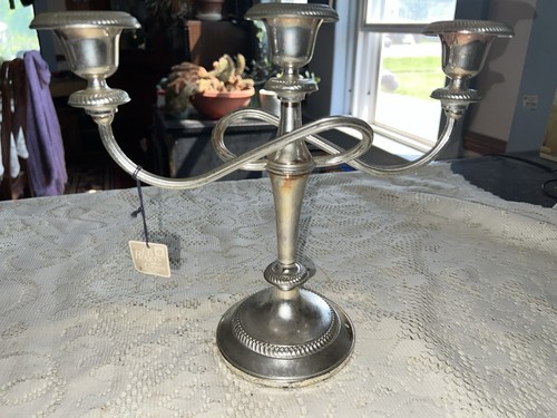 Candelabro rami placcato - a, 3