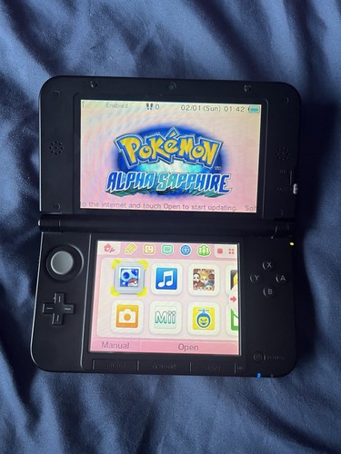 Nintendo 3ds rosso con - rosso,