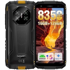 DOOGEE Fire3 Pro Android15 cellulare da esterno 16 GB + 128 GB 8350 mAh smartphone IP68/69