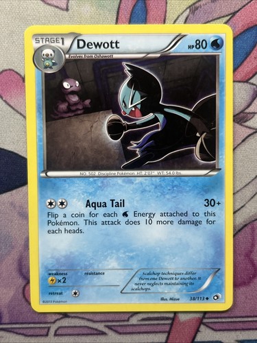 Dewott 113 uncommon - dewott, 38/113