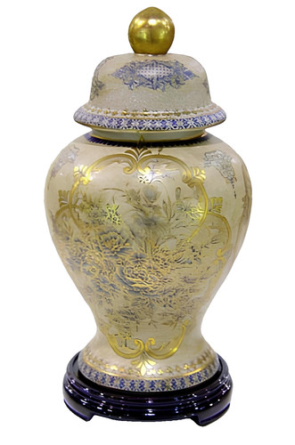 Vaso cinese poutiche con - con, base