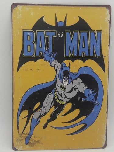 Targa supereroi batman stampa - targa,
