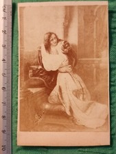 Giulietta e Romeo antica foto riproduzione quadro opera Shakespeare vintage 1800