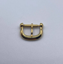 Ebel fibbia buckle ardiglione placcata oro gold plated 12 mm