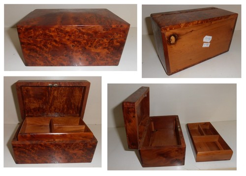 Scatola radica legno - cm, 20