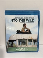 Into the Wild (Blu-Ray, 2007) Sean Penn Jon Krakauer Emile Hirsch Adventure OOP