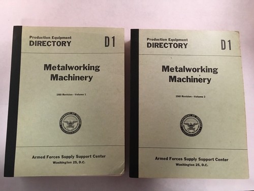 Vintage book set metalworking - set,