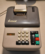 Calcolatrice elettromeccanica EVEREST funzionante 1961