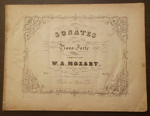 Mozart sonate per - w.,